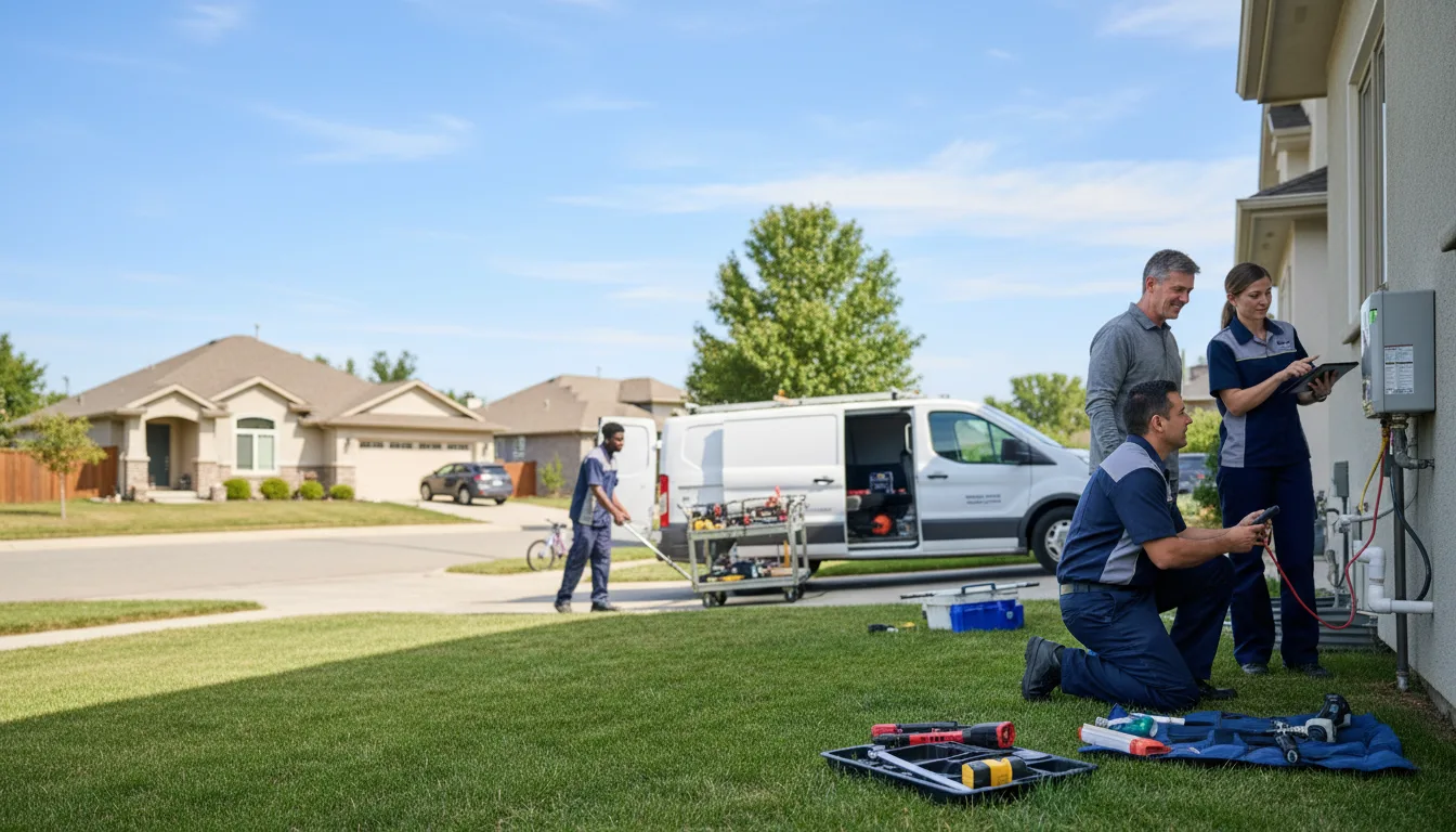 Tankless water heater service in Bishop, CA